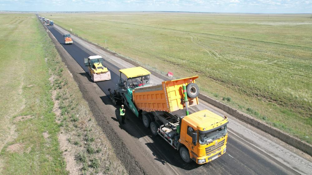 Как идут текущие ремонтные работы на участке дороги «Актобе-Хромтау-Карабутак» 