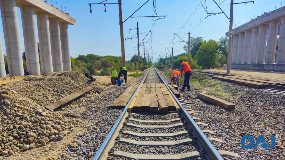 Обход станции Шамалган – строительные работы набирают обороты