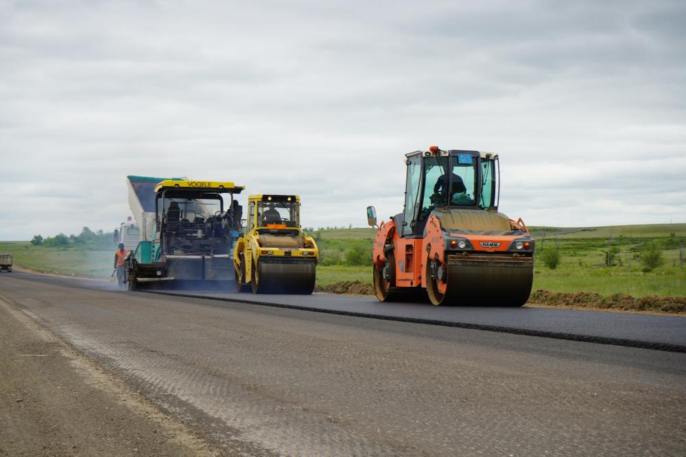 Рекордное количество дорожных объектов охвачено ремонтом в Акмолинской области