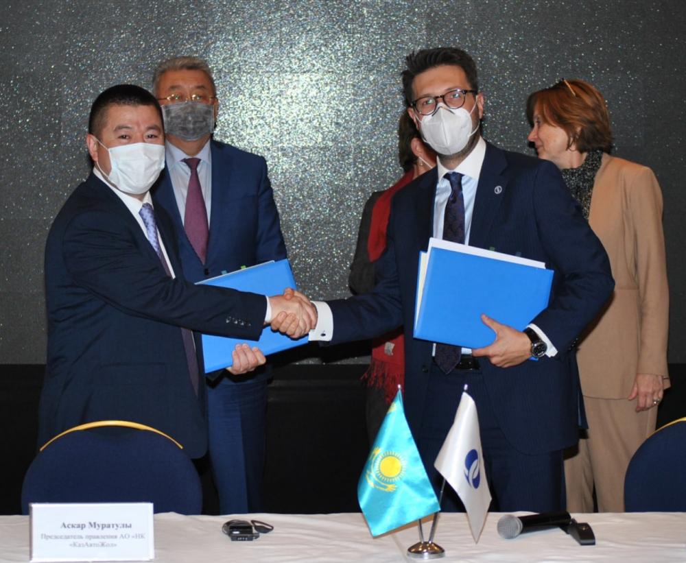  В рамках сотрудничества с Европейским Банком Реконструкции и Развития (ЕБРР) достигнута договоренность о совместной реализации проекта «Кызылорда-Жезказган»
