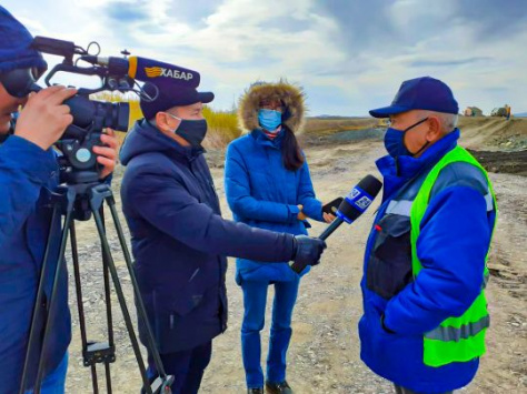 Журналисты ознакомились с реконструкцией автодороги «Калбатау-Майкапшагай» в Восточно-Казахстанской области