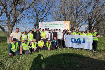 Чистые дороги по всей стране: «КазАвтоЖол» присоединился к акции