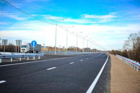 Завершена реконструкция участка автодороги «Астана-Петропавловск, через г. Кокшетау» км 282-289
