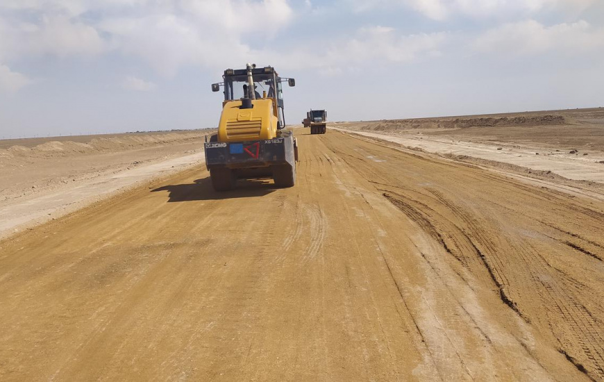 Продолжаются работы по капитальному ремонту участка автомобильной дороги республиканского значения «Курык-Жетыбай» 