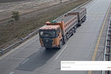 На дорогах Казахстана выявлено почти 700 тысяч признаков нарушений весогабаритных норм